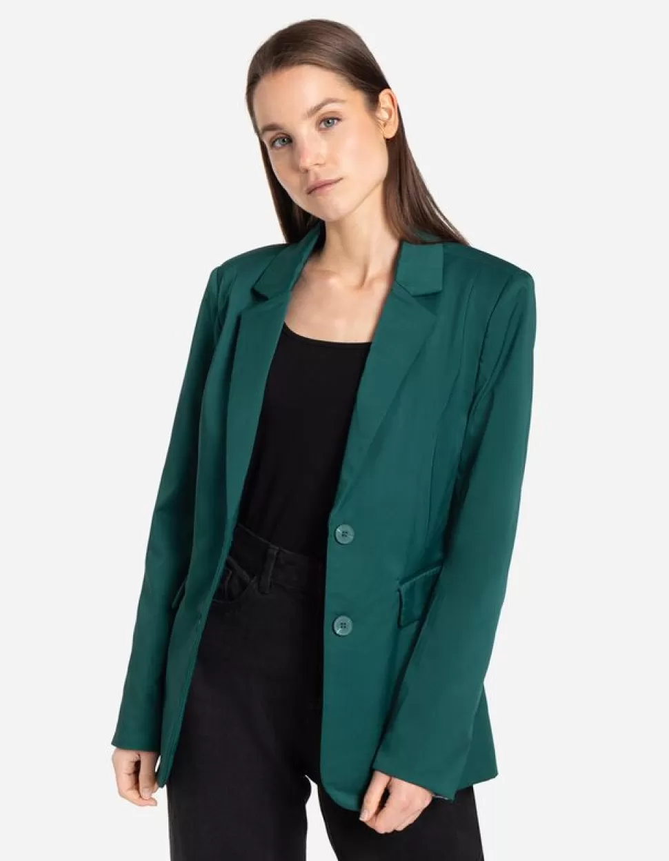 Blazer - Schulterpolster-Ever Me Cheap