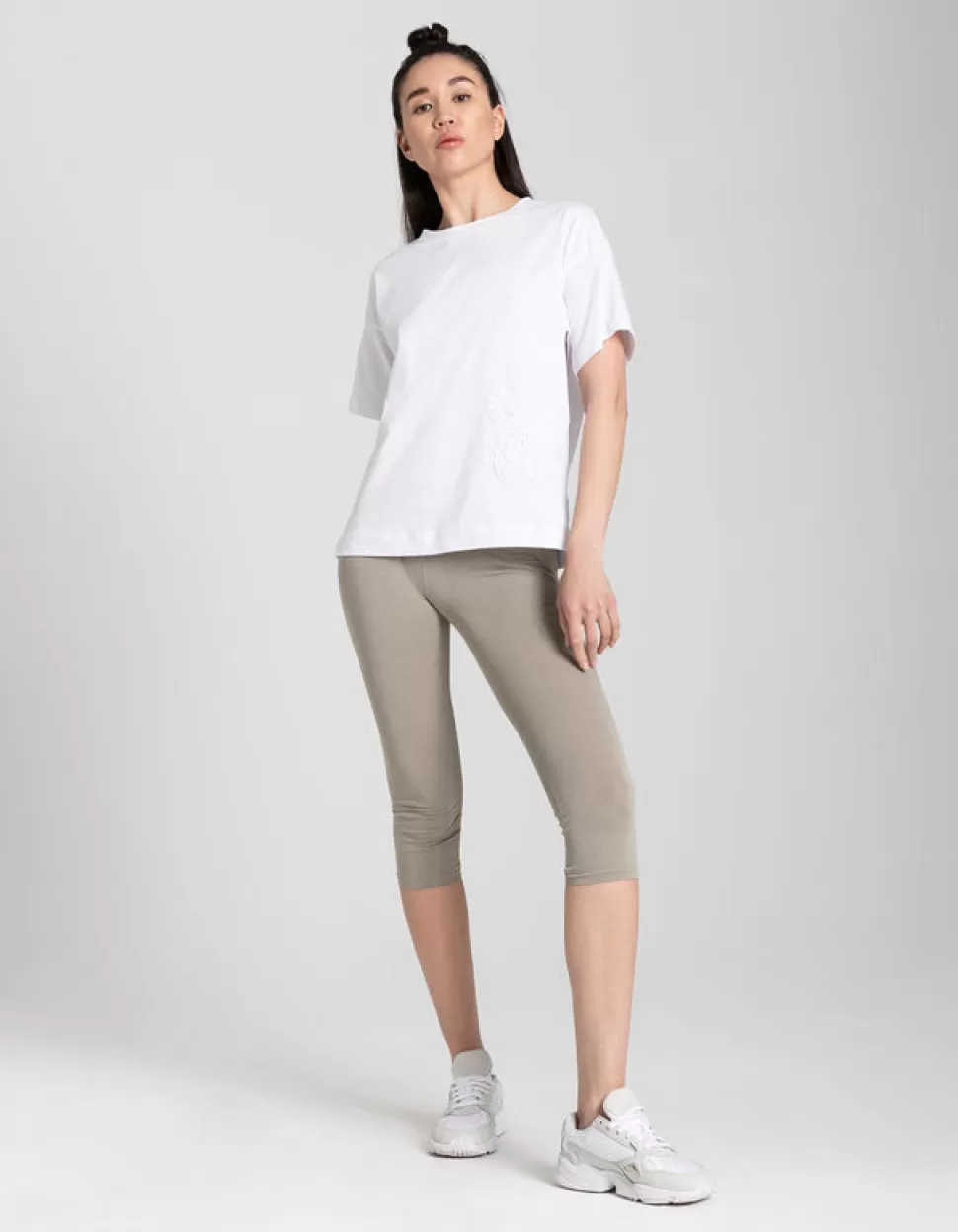 Capri Leggings - Elastischer Bund-Ever Me Flash Sale