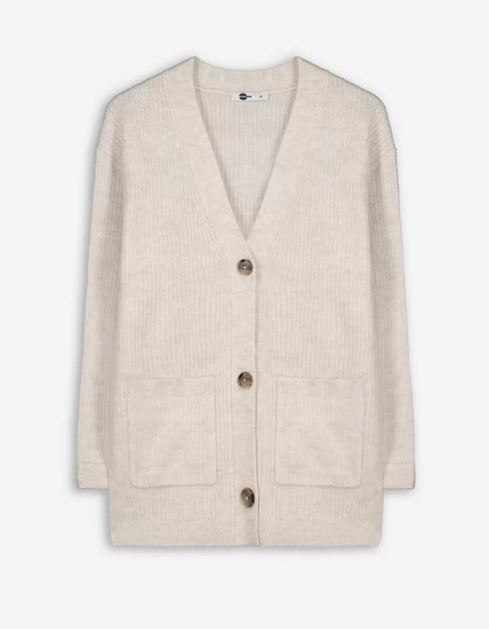 Cardigan - Armel Mit Fixiertem Aufschlag-Ever Me Fashion