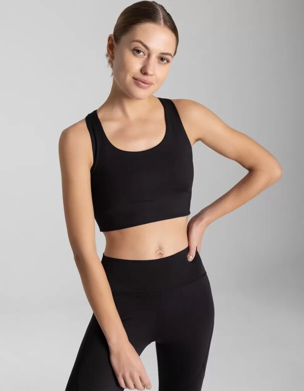 Cropped Top - Soft-Touch-Page One Active Cheap