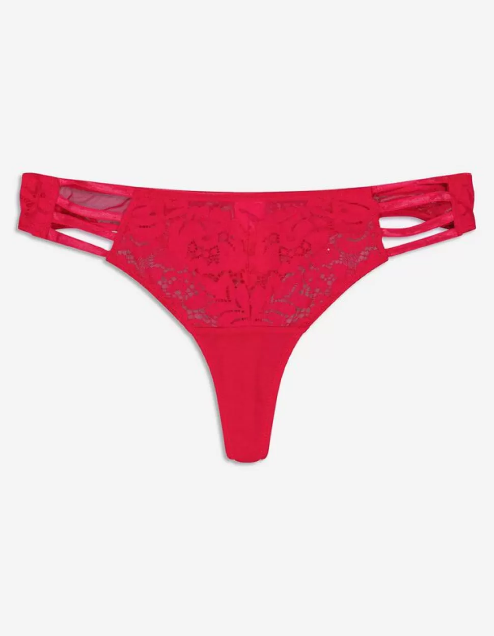 Damen String - Spitzenbesatz-Flame Online