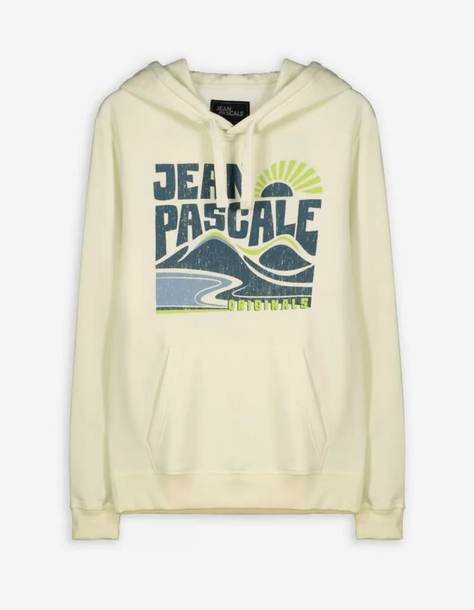 Hoodie - Messageprint-Jean Pascale Outlet