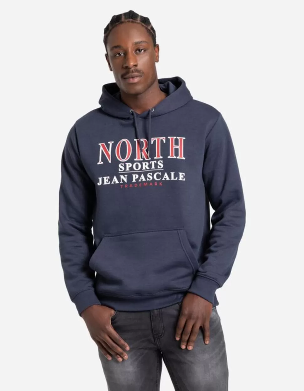 Hoodie - Messageprint-Jean Pascale Discount