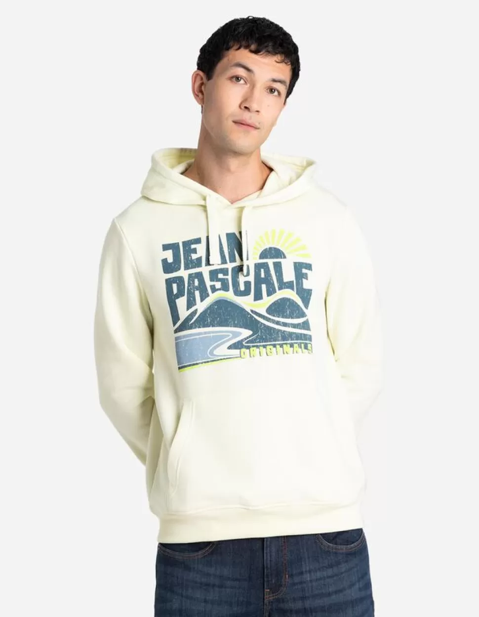 Hoodie - Messageprint-Jean Pascale Outlet