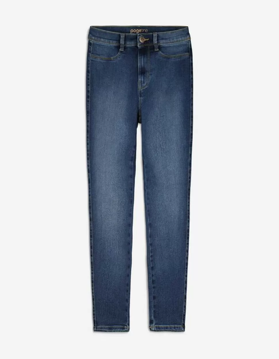 Jeans - High Waist-Page One Outlet