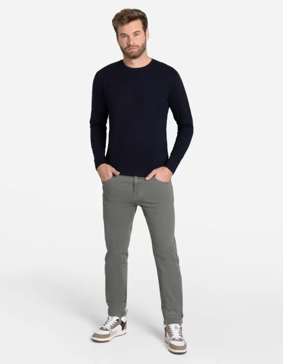 Jeans - Tapered Fit-Jean Pascale Discount