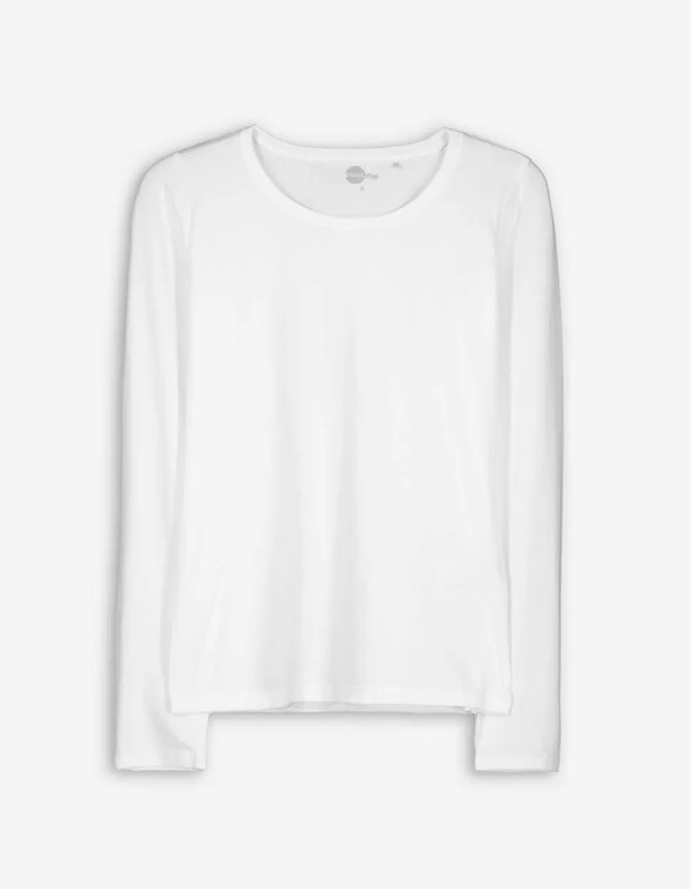 Langarmshirt - Rundhals-Ausschnitt-Ever Me Outlet