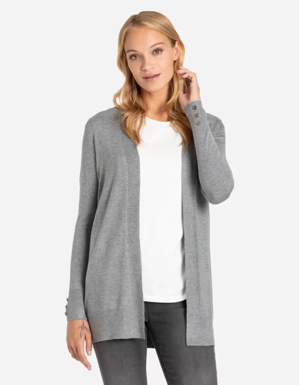 Longcardigan - Viskose-Mix-Ever Me Clearance