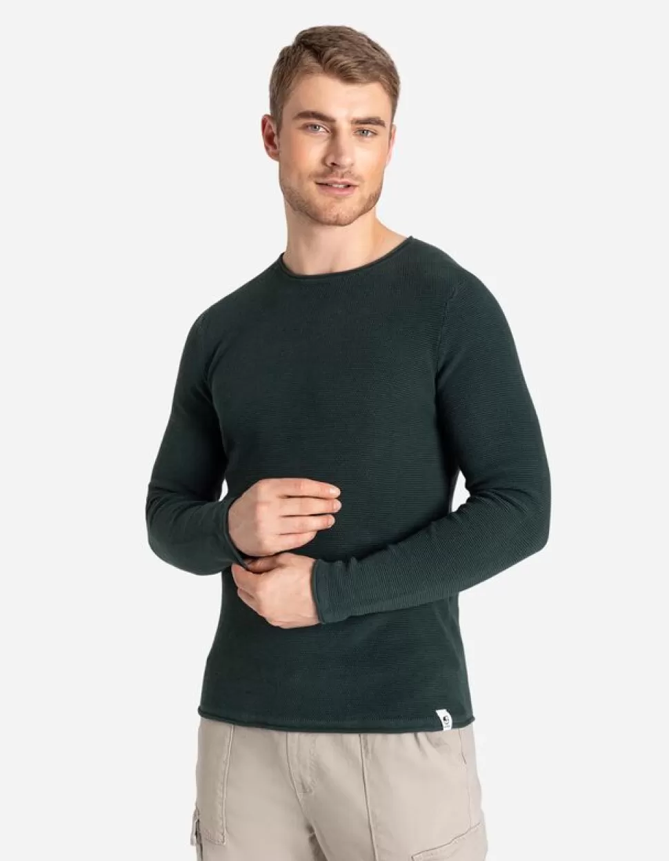 Pullover - Gerollte Abschlusse-Jean Pascale Discount