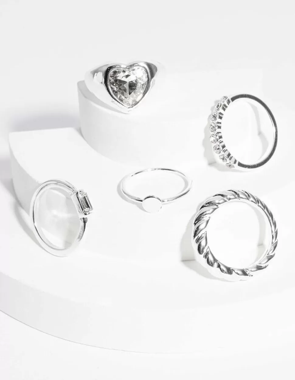 Ring - 5Er-Pack-Accessories Fashion