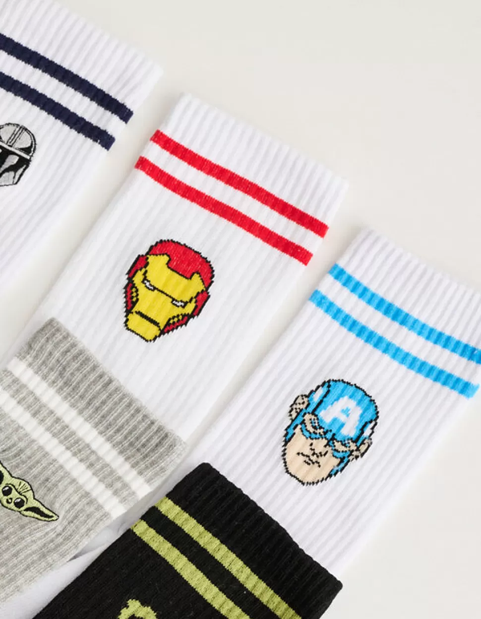 Socken - Iron Man/Captain America-men Best Sale