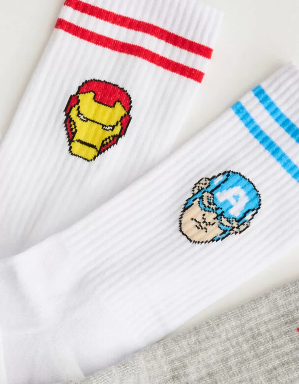 Socken - Iron Man/Captain America-men Best Sale