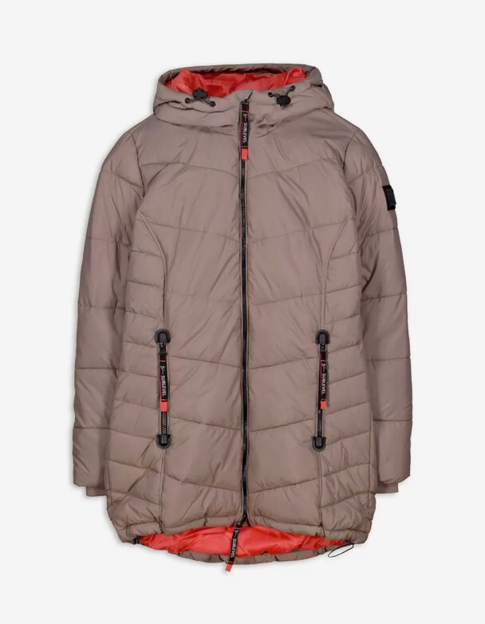 Steppjacke - Aufnaher-Takko Store