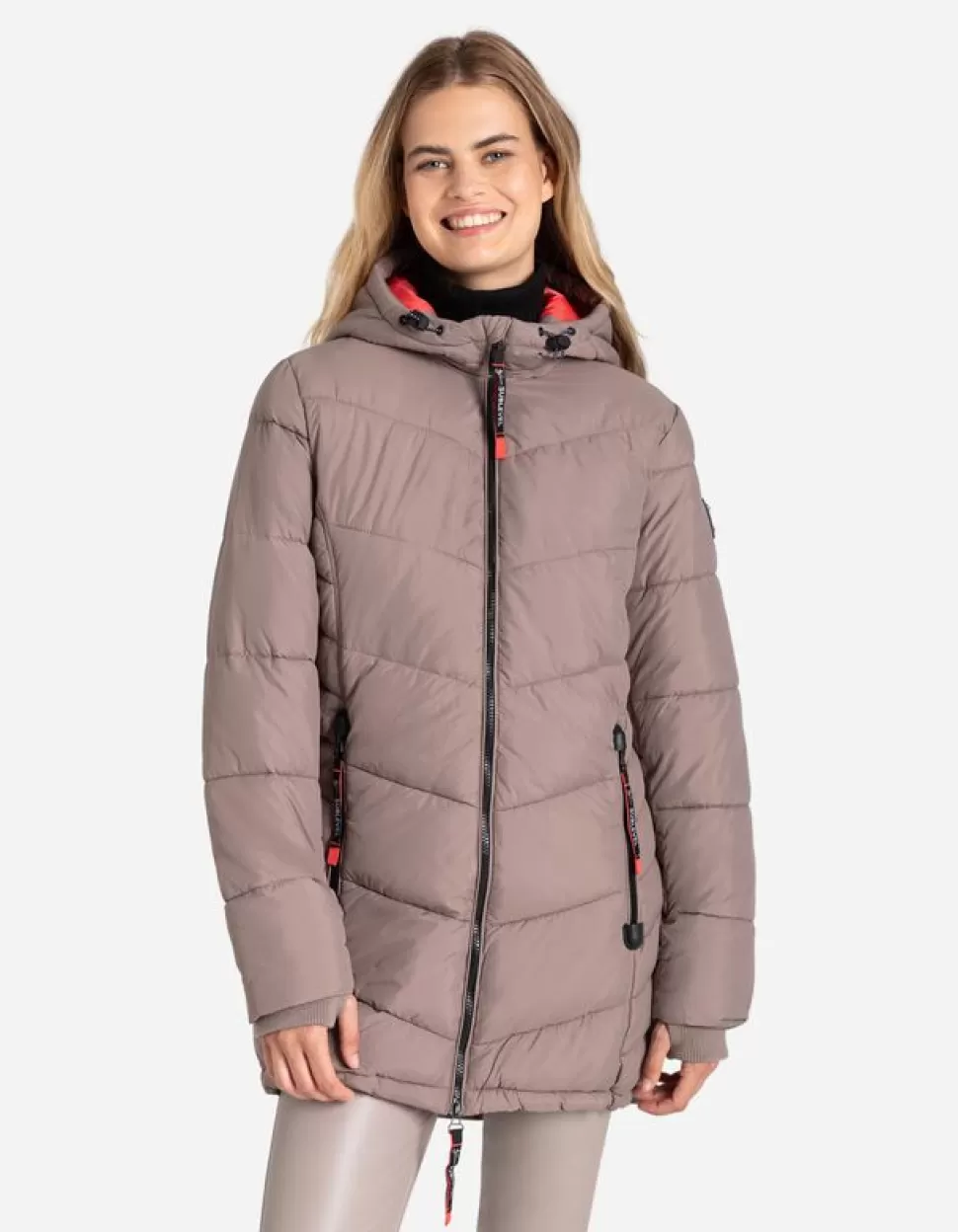 Steppjacke - Aufnaher-Takko Store