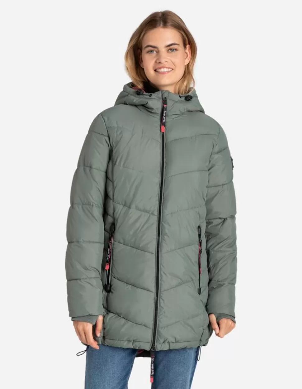 Steppjacke - Aufnaher-Takko Cheap