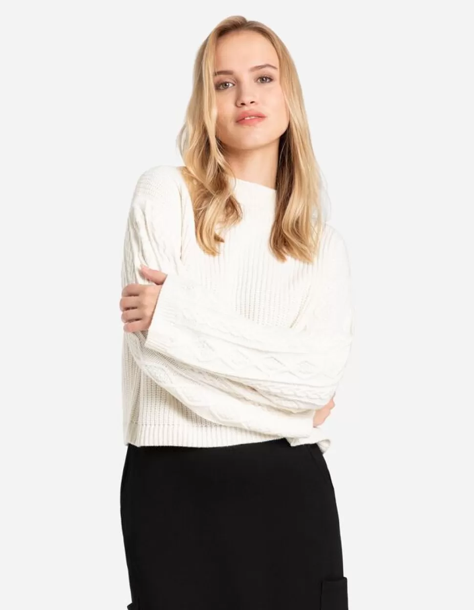 Strickpullover - Loose Fit-Page One Discount