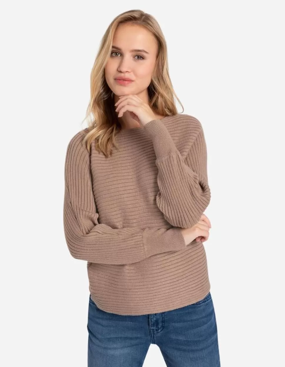 Strickpullover - Viskose-Mix-Takko Clearance