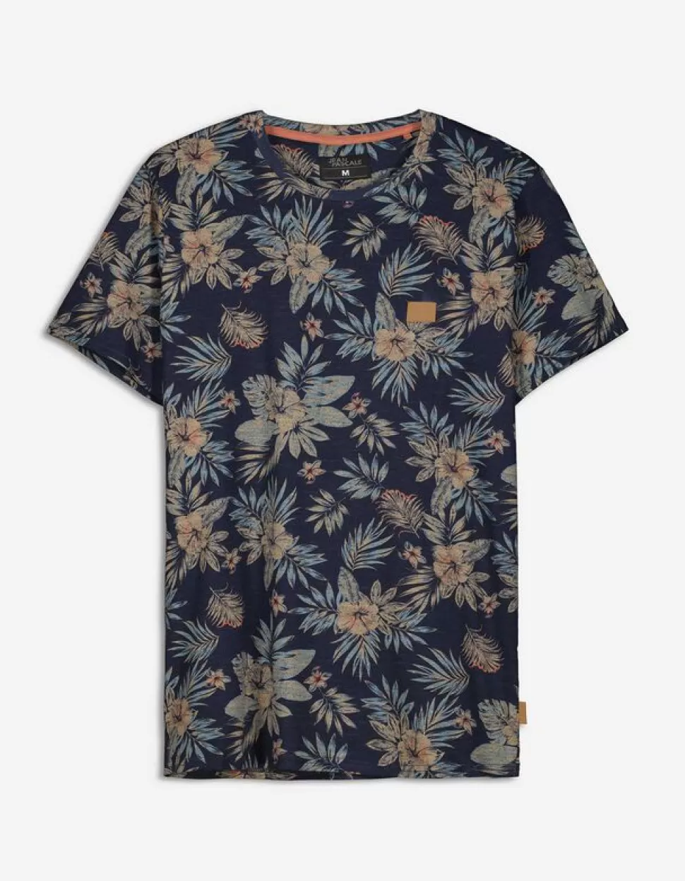 T-Shirt - Florales Muster-Jean Pascale Flash Sale