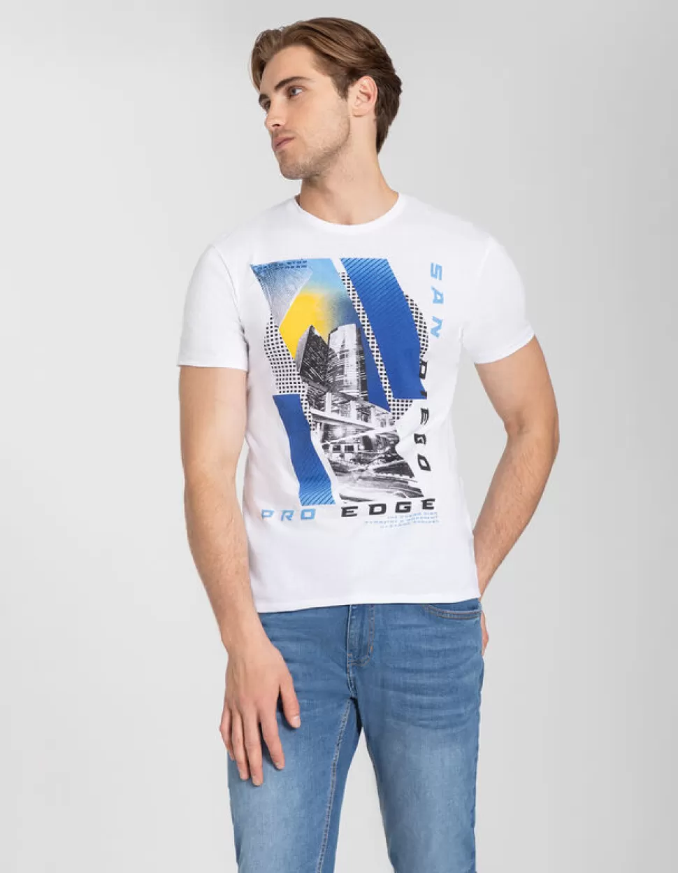 T-Shirt - Print-Jean Pascale Discount